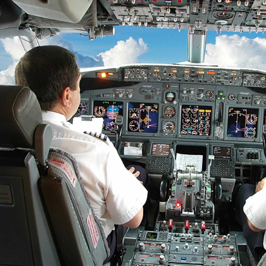 Airliner Cockpit