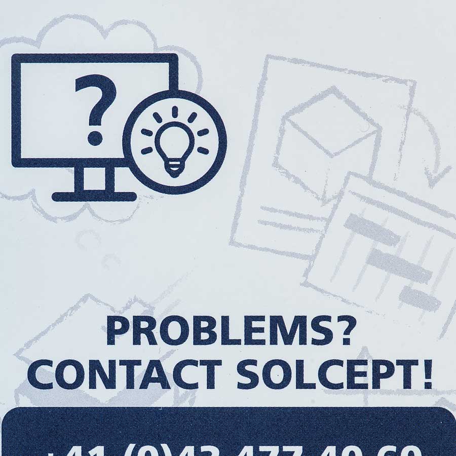 Planning Poker card Solcept: contact Solcept